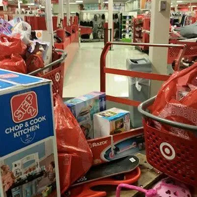toydrive toys in carts at Target